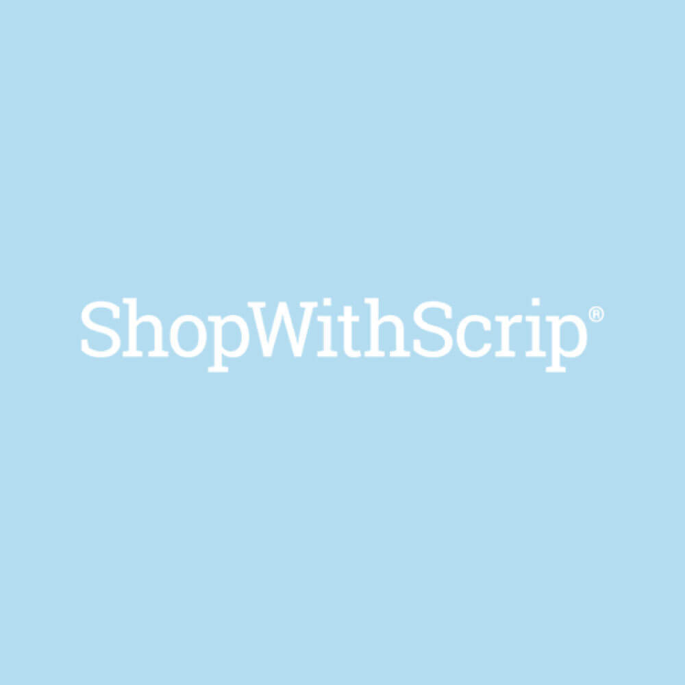 Shop with scrip logo