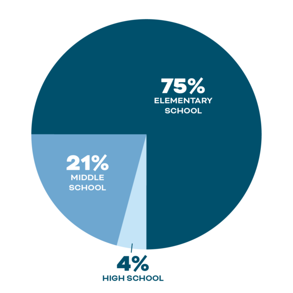 FY25 demographic pie chart