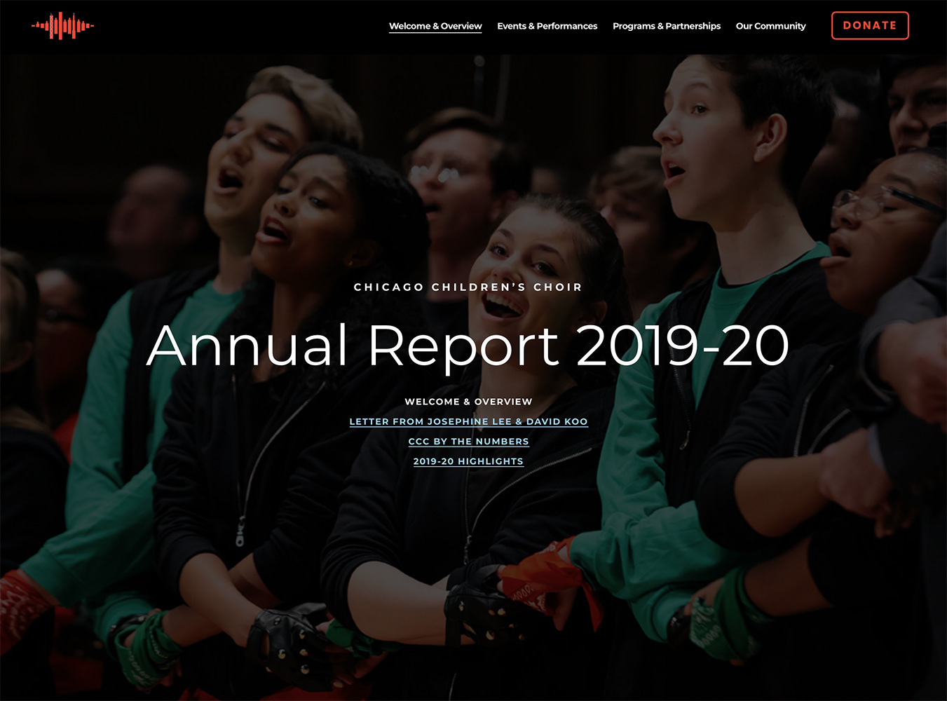 2020 website screenshot